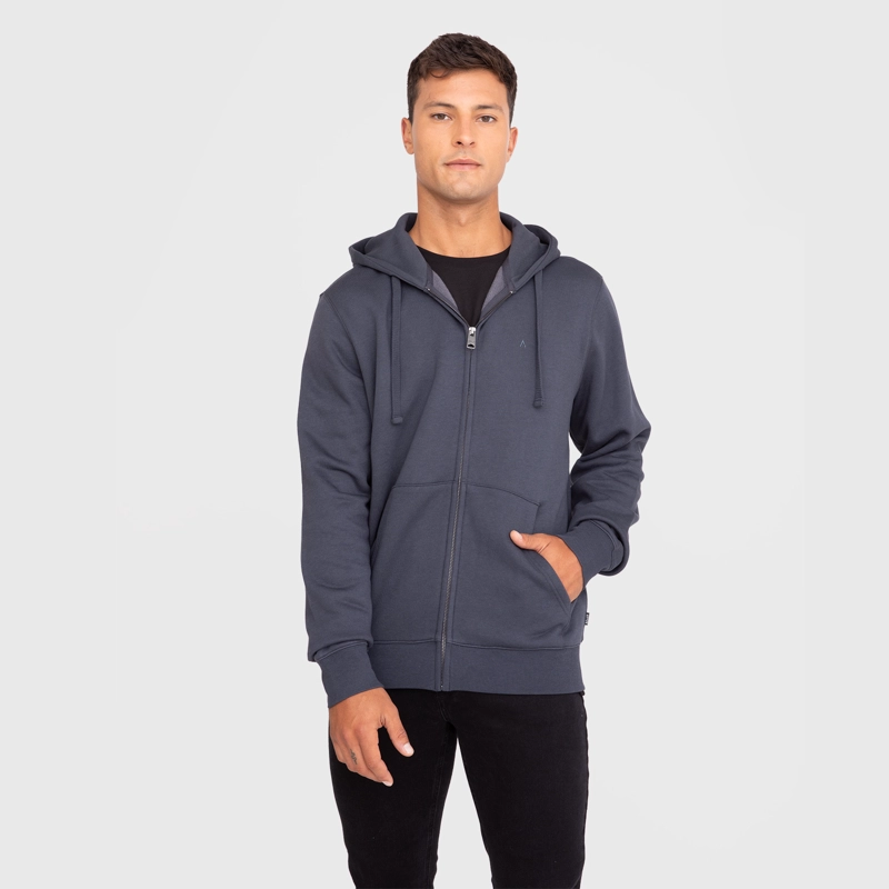 POLERON ZIPPER STONE BLACK BUBBA - 1