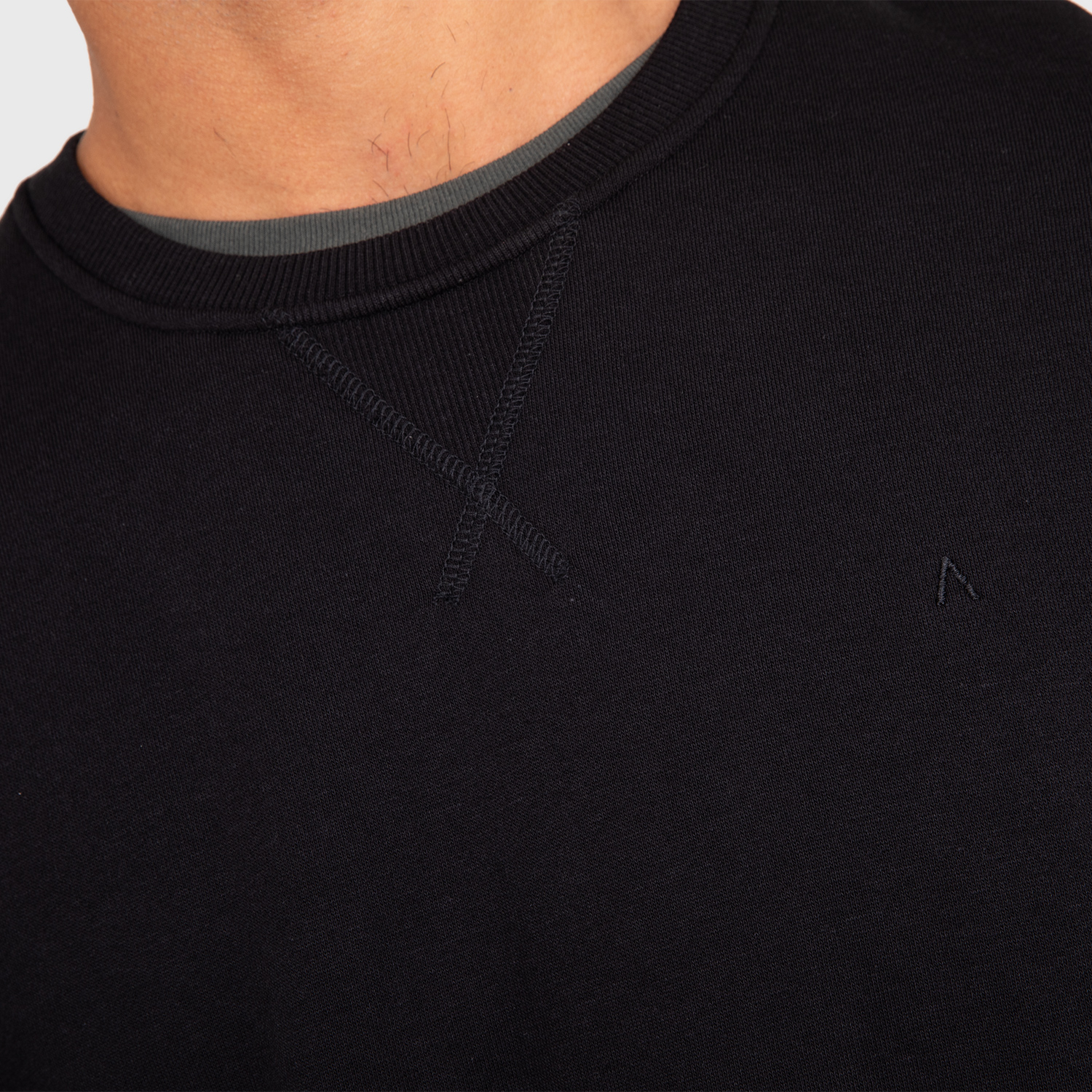 POLERON CREWNECK BLACK BLACK BUBBA - 4