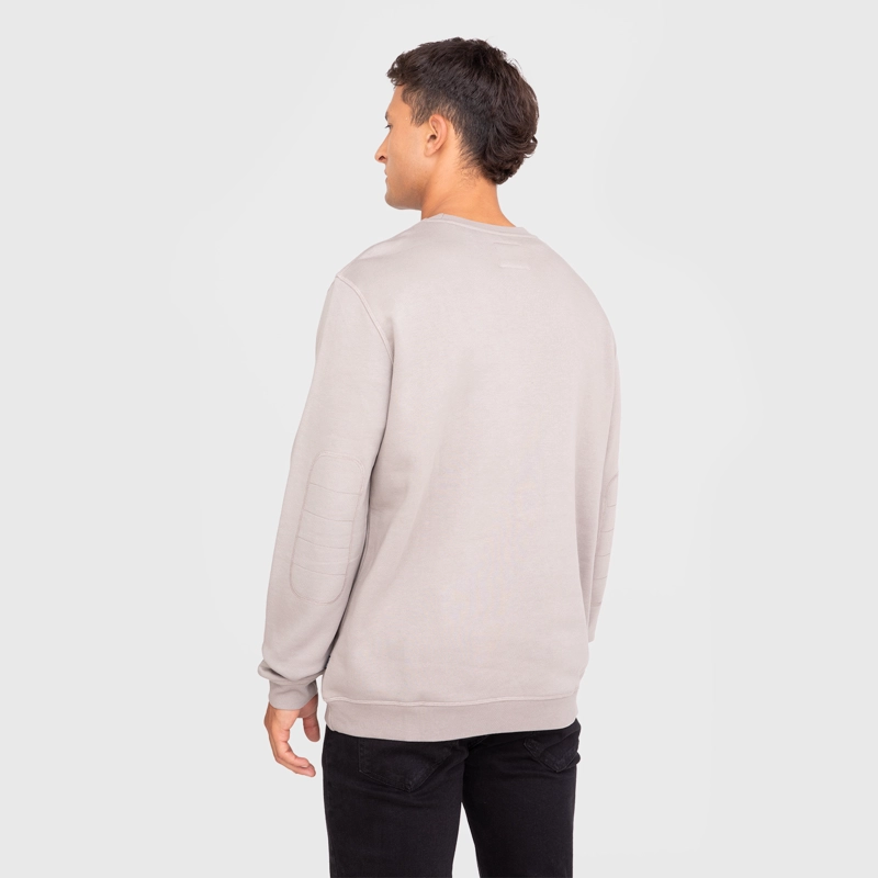 POLERON CREWNECK TAUPE BLACK BUBBA - 2