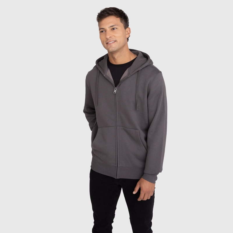 POLERON ZIPPER MOKA BLACK BUBBA - 1