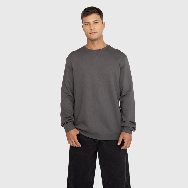 POLERON CREWNECK MOKA BLACK BUBBA - 2