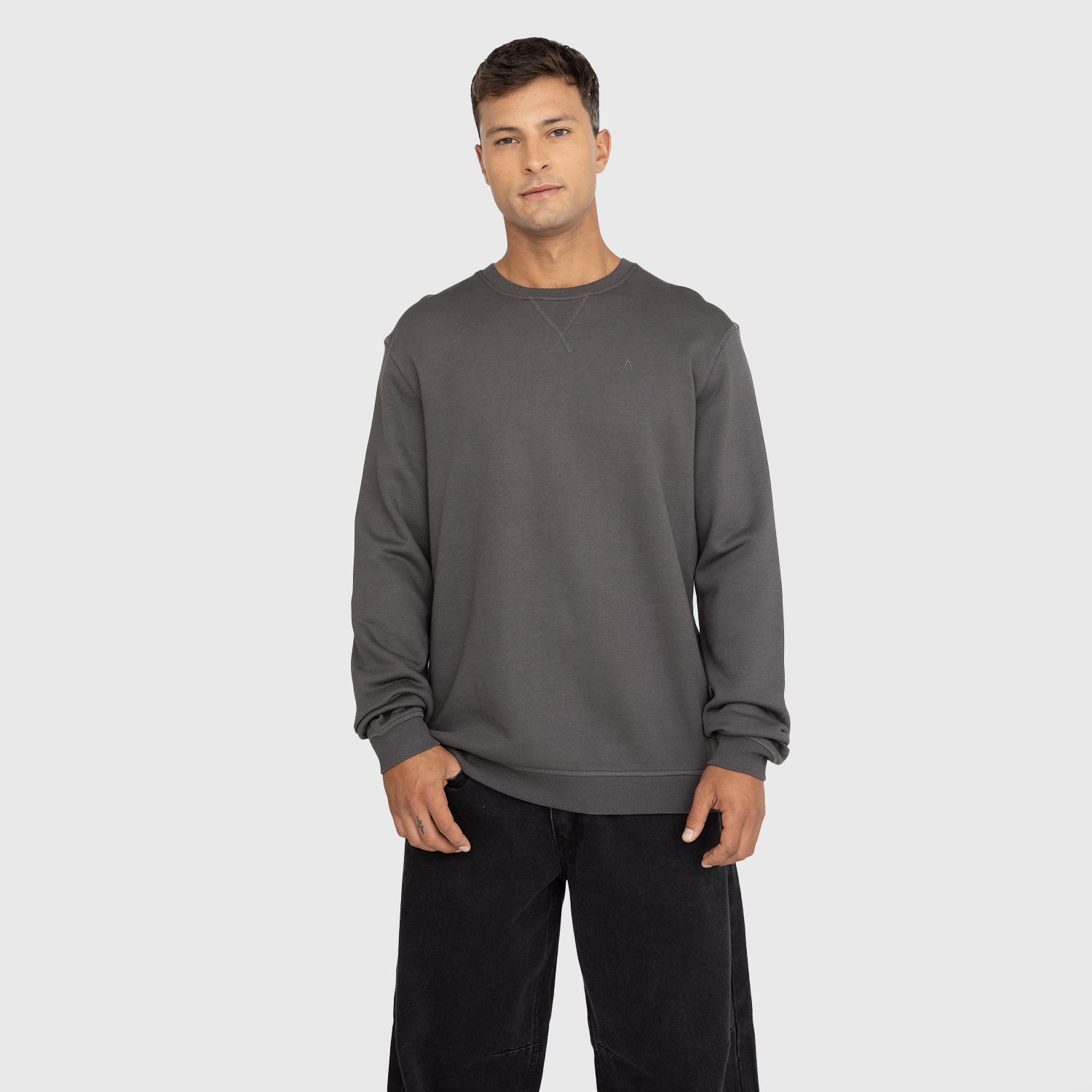 POLERON CREWNECK MOKA BLACK BUBBA - 2