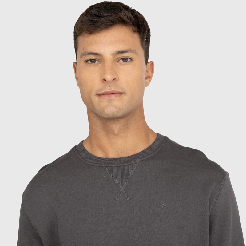 POLERON CREWNECK MOKA BLACK BUBBA - 4