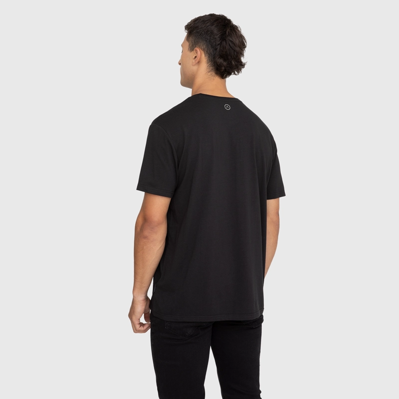 POLERA COTTON PERFORMANCE BLACK BLACK BUBBA - 2