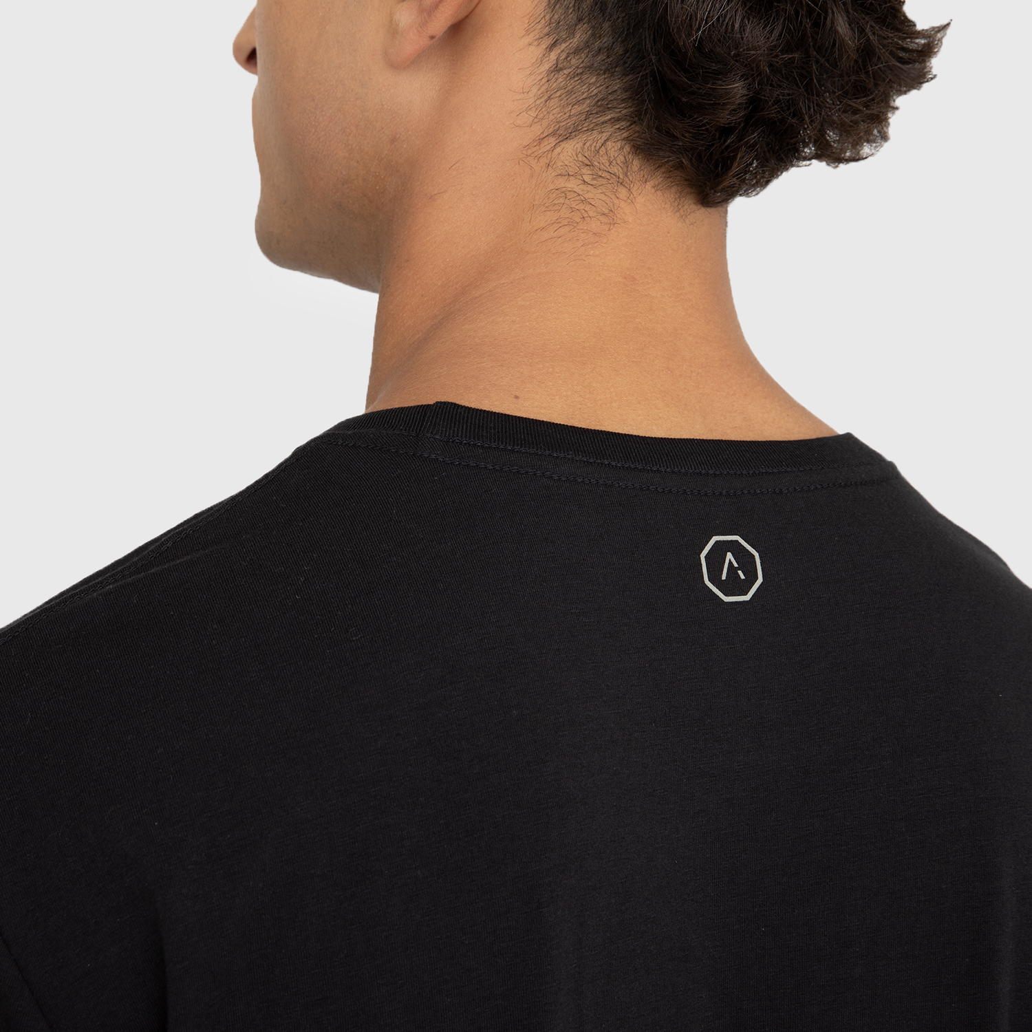 POLERA COTTON PERFORMANCE BLACK BLACK BUBBA - 3