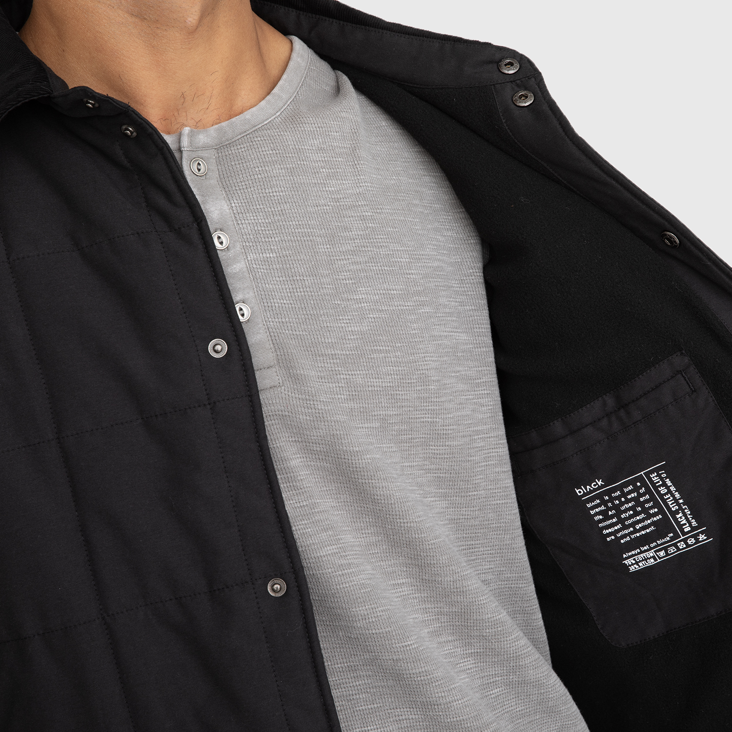 CHAQUETA OTTAWA BLACK BLACK BUBBA - 6
