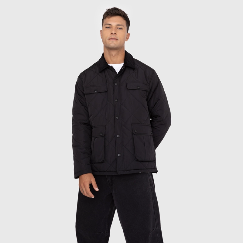 CHAQUETA BRITON BLACK BLACK BUBBA - 1