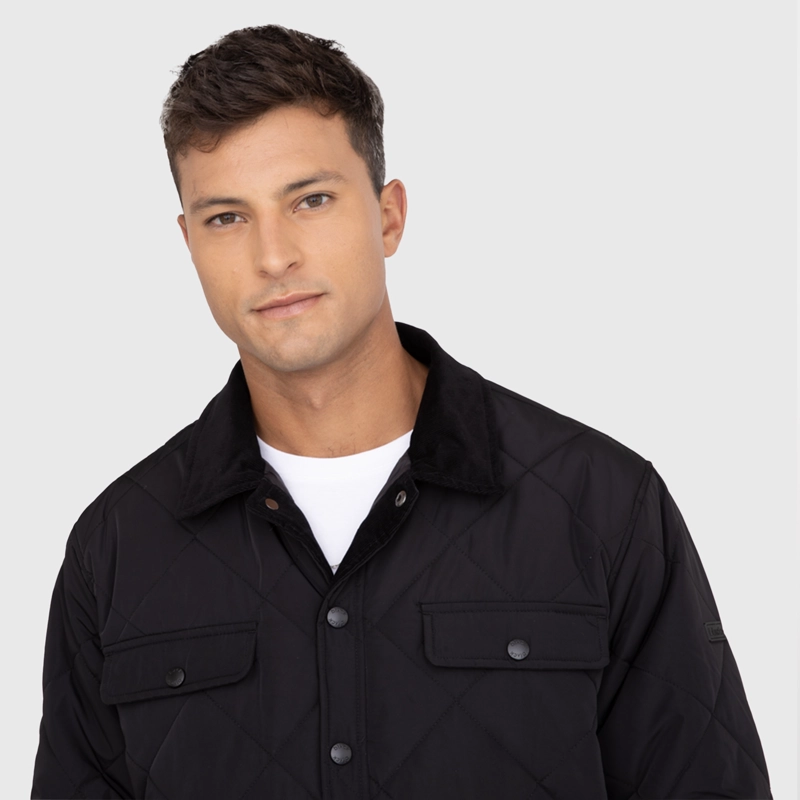 CHAQUETA BRITON BLACK BLACK BUBBA - 3