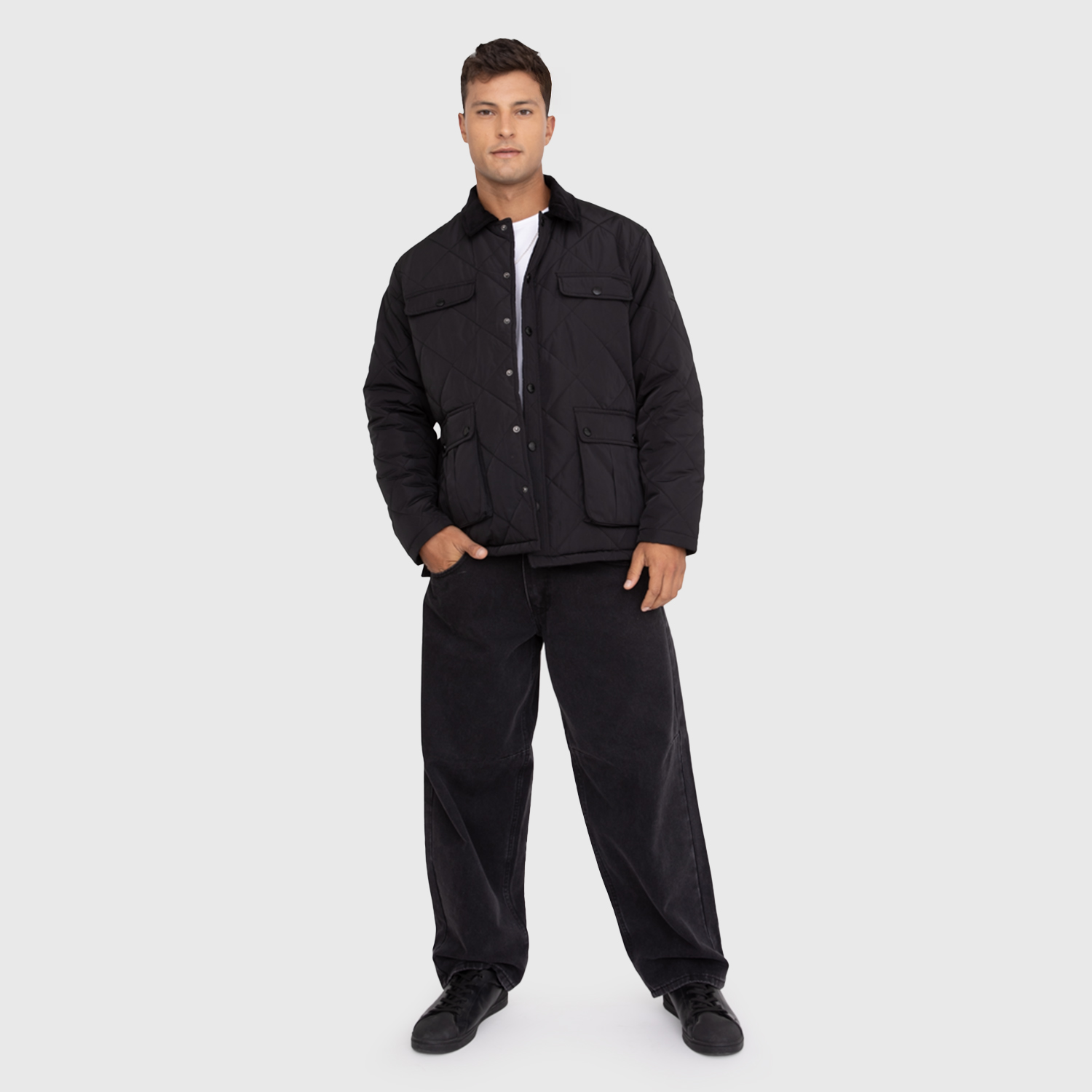 CHAQUETA BRITON BLACK BLACK BUBBA - 7
