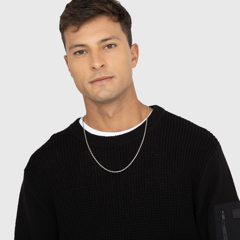 CHALECO CARGO NEGRO BLACK BUBBA - 3