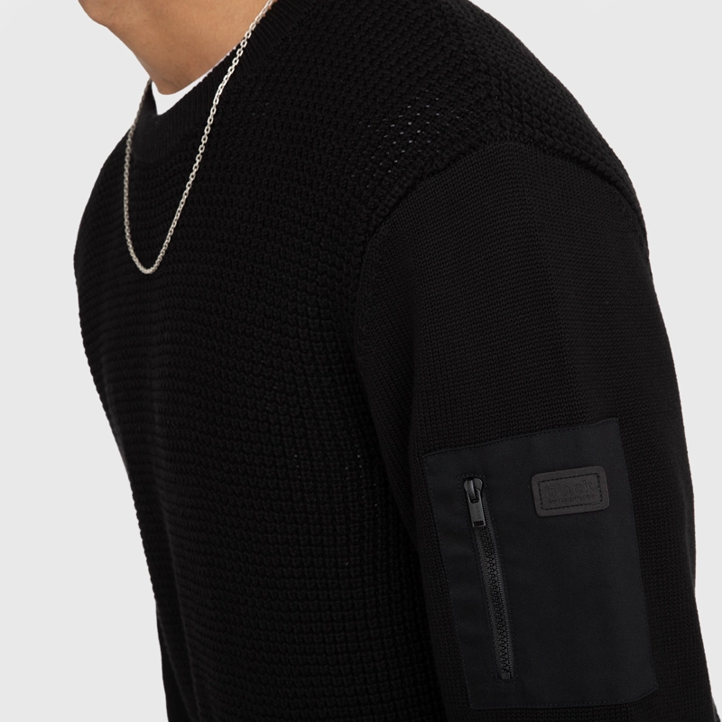 CHALECO CARGO NEGRO BLACK BUBBA - 4