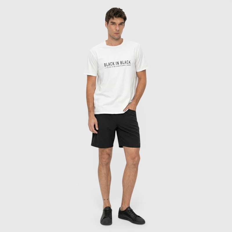 POLERA PERFORMANCE WHITE BLACK BUBBA - 2
