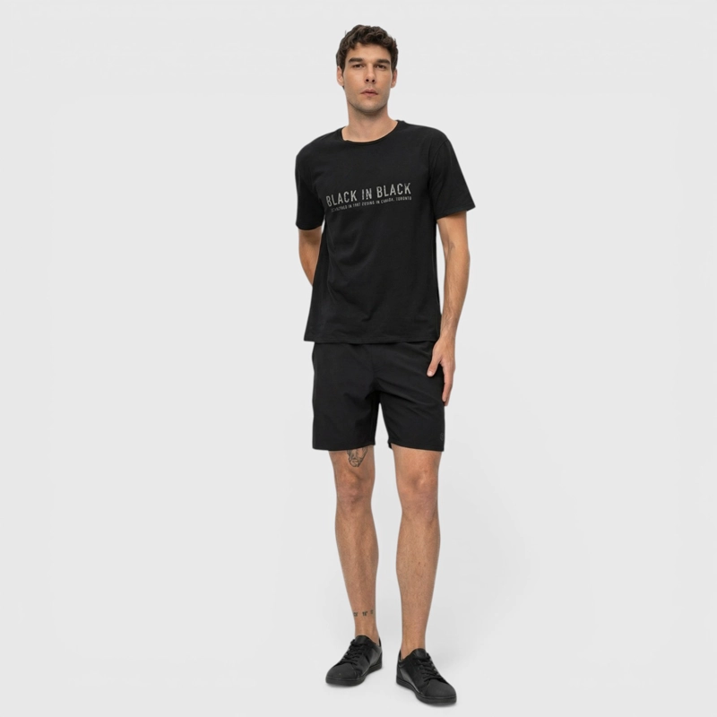 POLERA PERFORMANCE BLACK BLACK BUBBA - 2