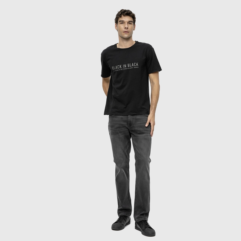 POLERA PERFORMANCE BLACK BLACK BUBBA - 5