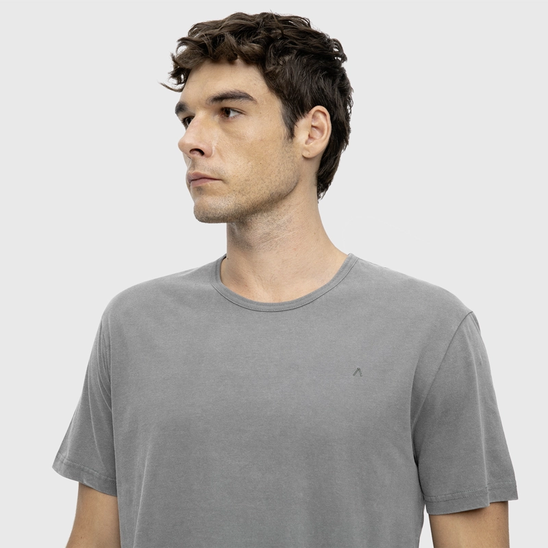 POLERA GARMENT DYE GREEN BLACK BUBBA - 2
