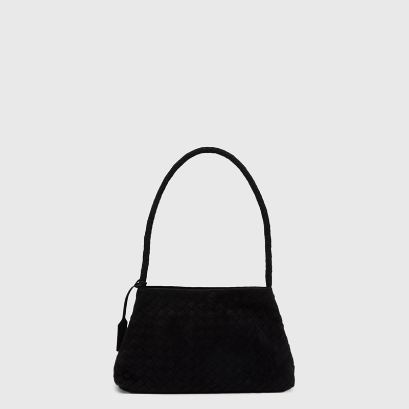 CARTERA SUEDE BRAIDS BLACK BLACK BUBBA - 1