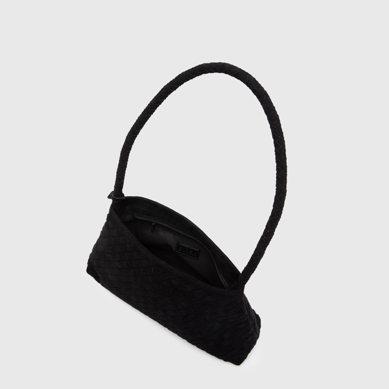 CARTERA SUEDE BRAIDS BLACK BLACK BUBBA - 4