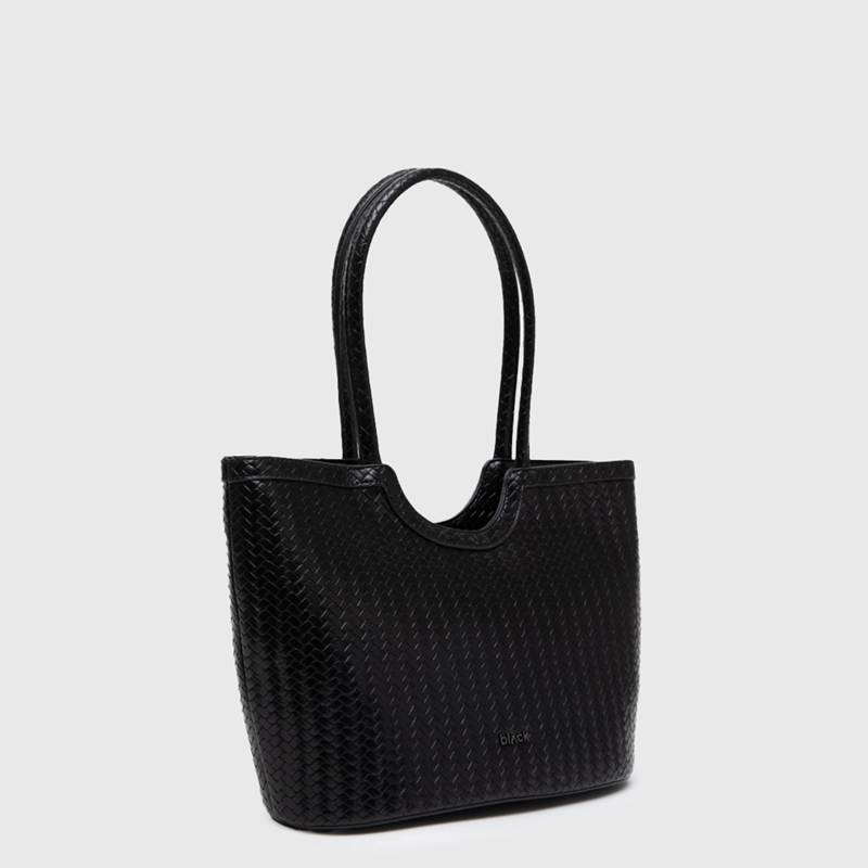 CARTERA BUSCKET BRAIDS BLACK BLACK BUBBA - 2