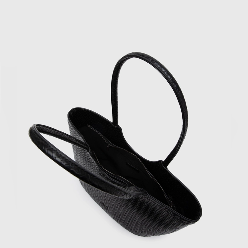 CARTERA BUSCKET BRAIDS BLACK BLACK BUBBA - 4