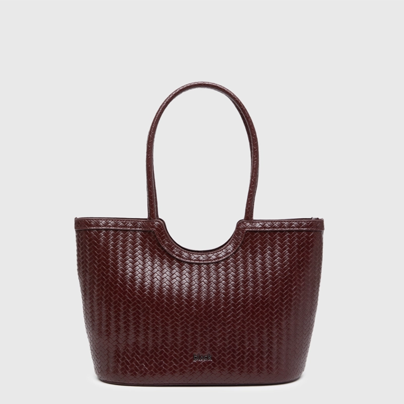 CARTERA BUSCKET BRAIDS VELVET BLACK BUBBA - 1