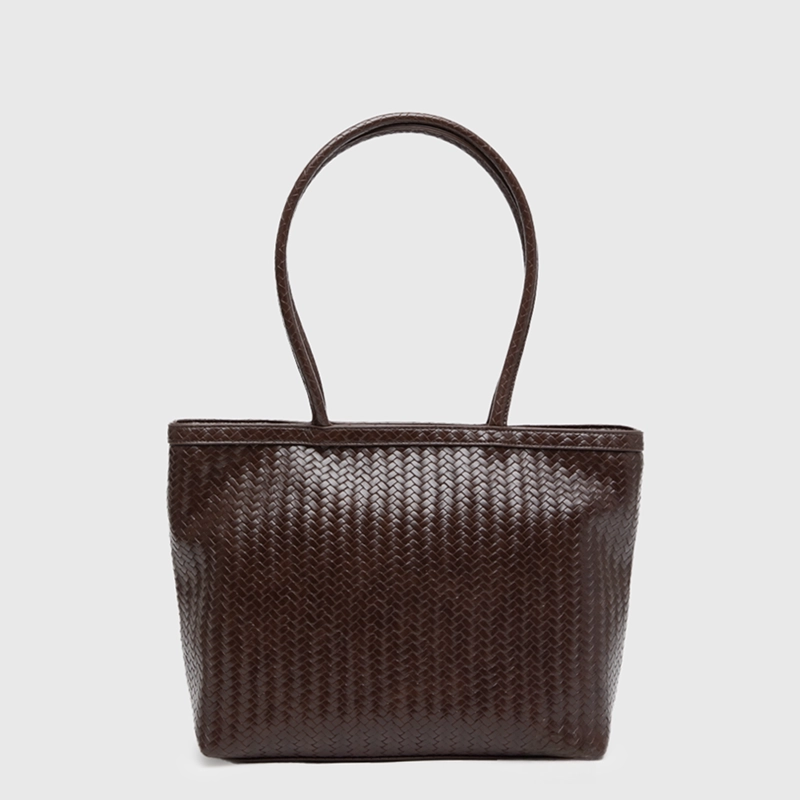 CARTERA TOTE BUSCKET BRAIDS MOKA BLACK BUBBA - 3
