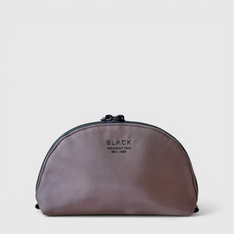 POUCH MANHATTAN MOKA BLACK BUBBA - 1