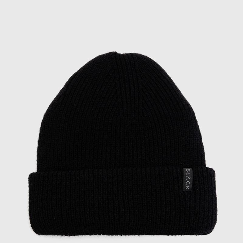 BEANIE STRAP BLACK BLACK BUBBA - 1