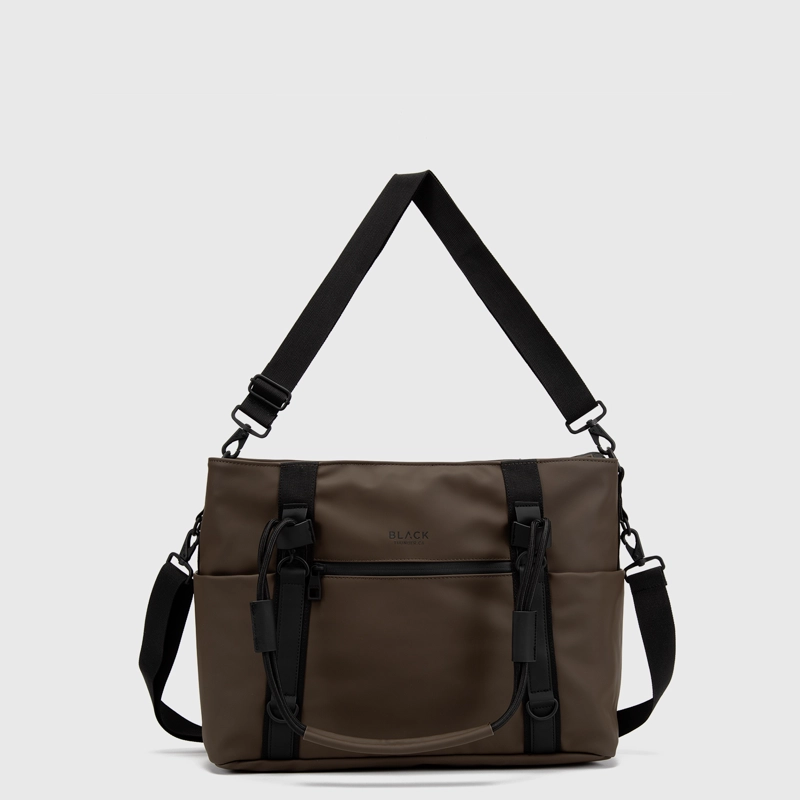 CARTERA TOTE THUNDER MOKA BLACK BUBBA - 1