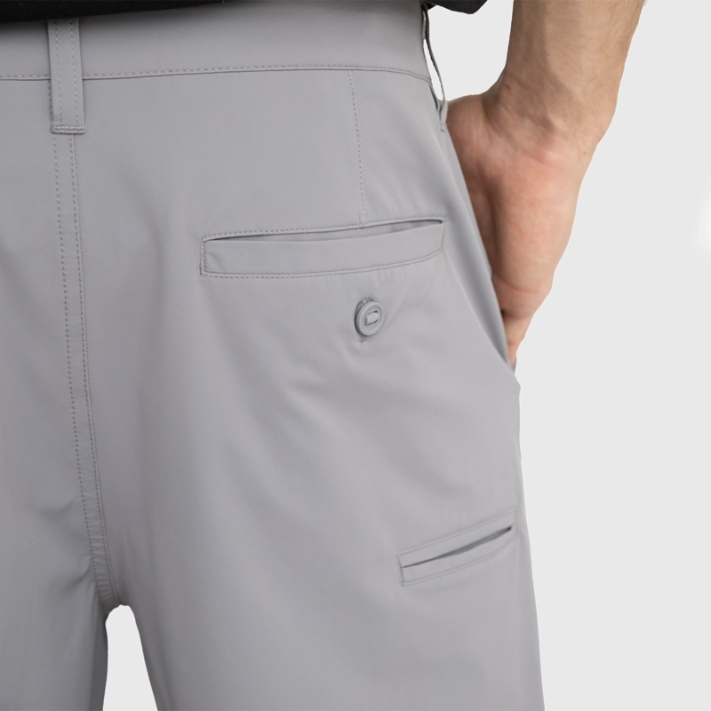 SHORT SPANDEX  GRIS BLACK BUBBA - 3