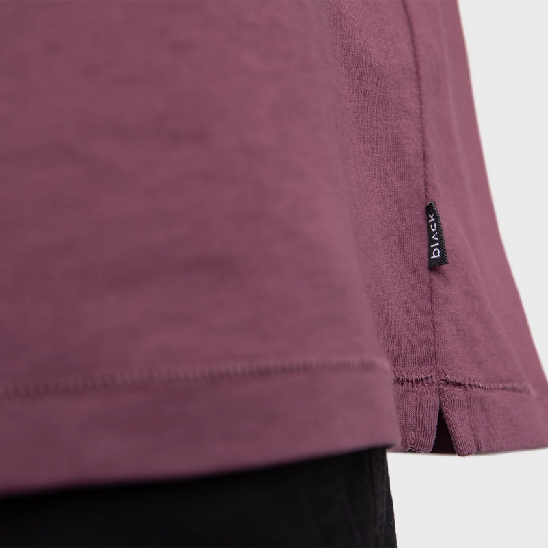 ORGANIC COTTON  TEE  BURDEOX  BLACK BUBBA - 5