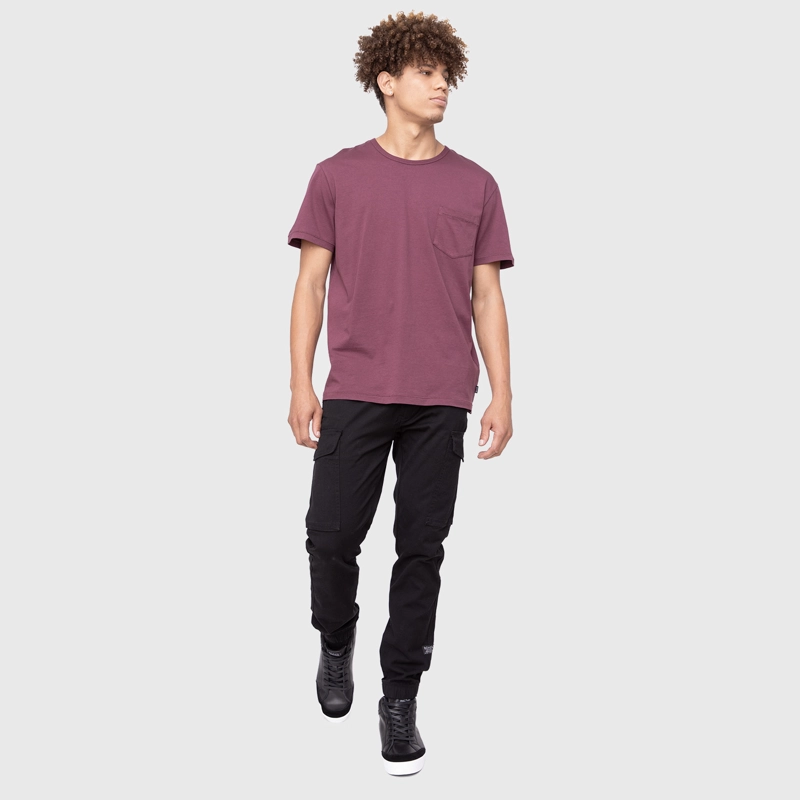 ORGANIC COTTON  TEE  BURDEOX  BLACK BUBBA - 6