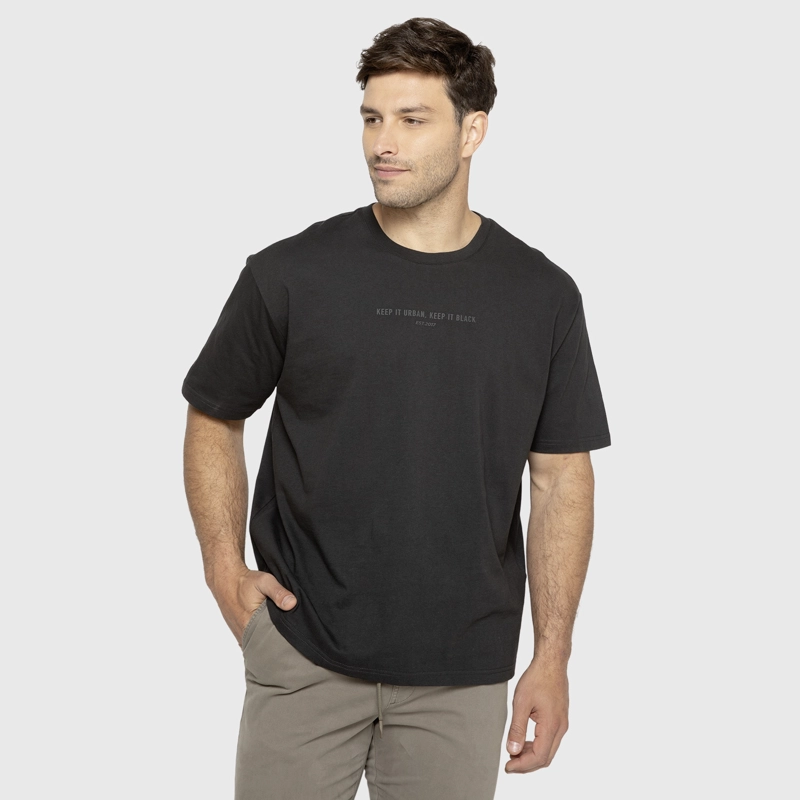 POLERA BROOKLYN NEGRO BLACK BUBBA - 1