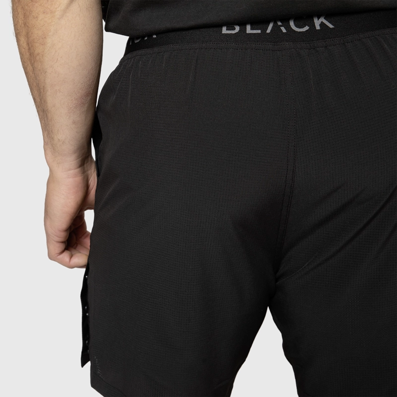 SHORT PERFORMANCE BLACK BLACK BUBBA - 4
