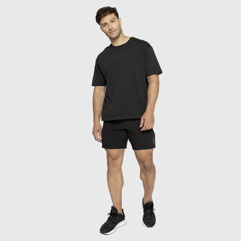 SHORT PERFORMANCE BLACK BLACK BUBBA - 6