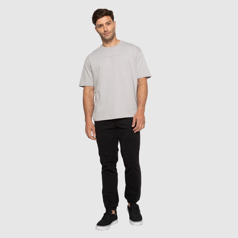 POLERA BROOKLYN GRIS CLARO BLACK BUBBA - 5