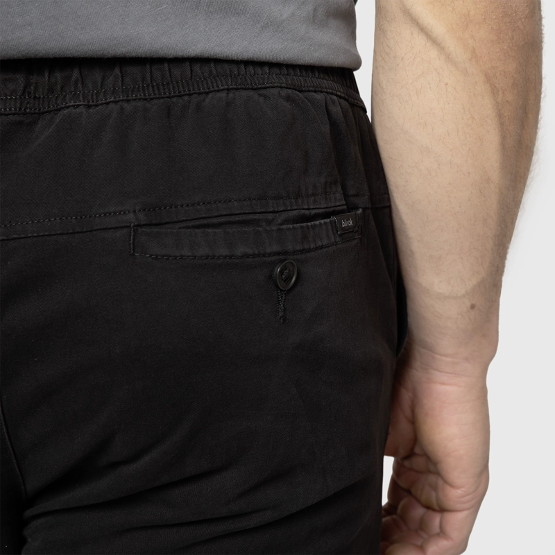 PANTALON JOGGER NEGRO BLACK BUBBA - 5