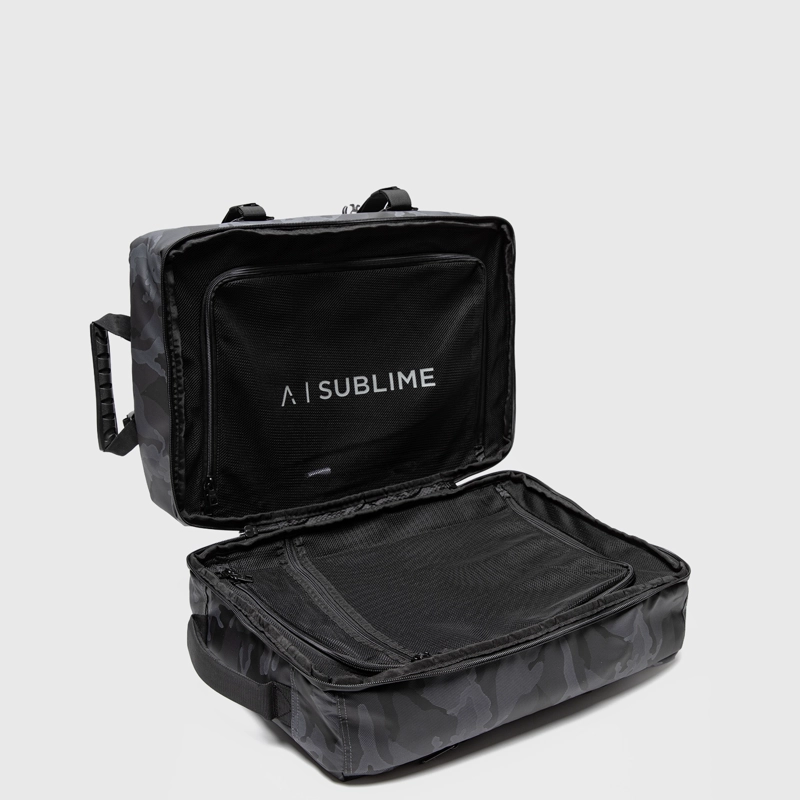 MOCHILA TRAVEL SUBLIME CAMO ARTICULO PERSONAL BLACK BUBBA - 2