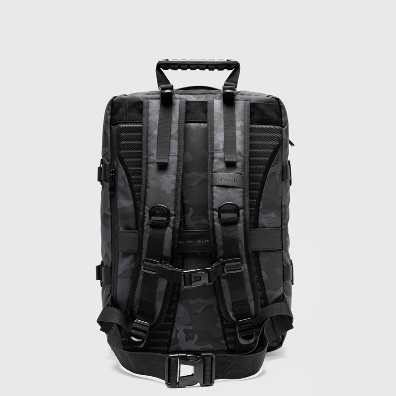MOCHILA TRAVEL SUBLIME CAMO ARTICULO PERSONAL BLACK BUBBA - 5