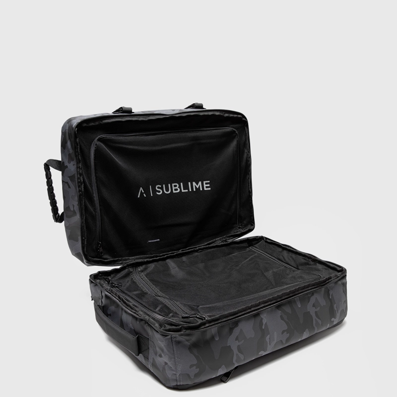 MOCHILA TRAVEL SUBLIME CAMO CABINA BLACK BUBBA - 2