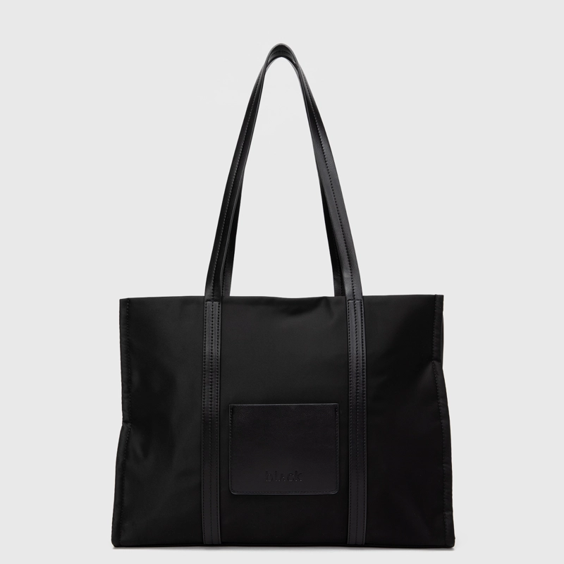 CARTERA TOTE BROOKLYN BLACK BLACK BUBBA - 4
