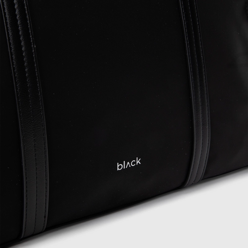 CARTERA TOTE BROOKLYN BLACK BLACK BUBBA - 5