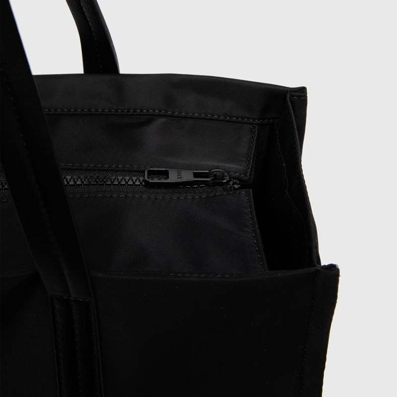 CARTERA TOTE BROOKLYN BLACK BLACK BUBBA - 6