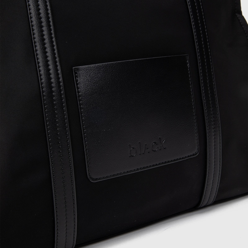 CARTERA TOTE BROOKLYN BLACK BLACK BUBBA - 7