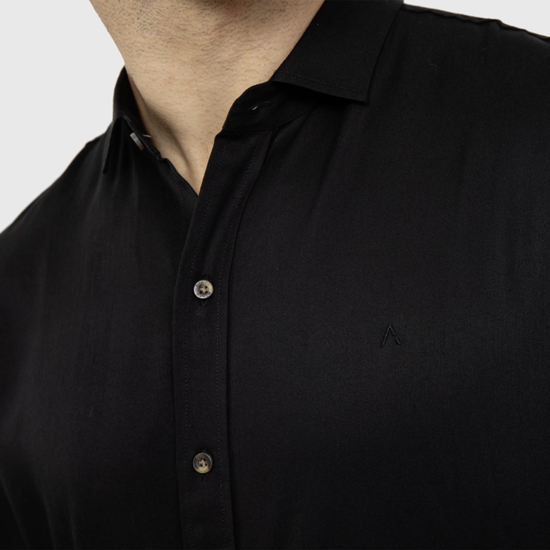CAMISA SOFT MANGA LARGA BLACK BLACK BUBBA - 6