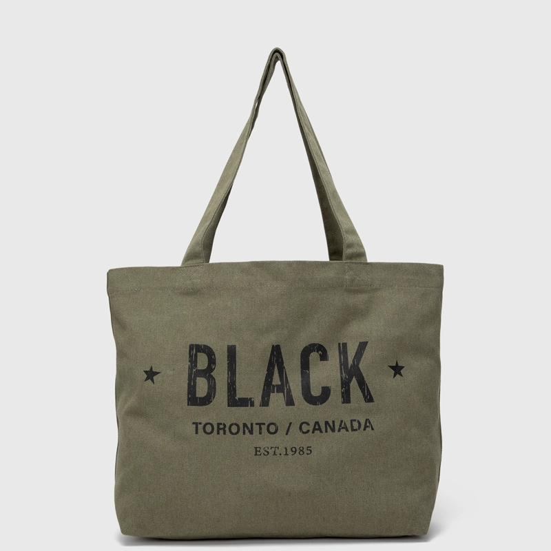 CARTERA TOTE STAR MOSS BLACK BUBBA - 1