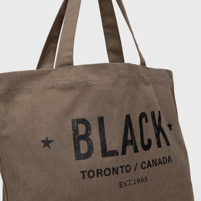 CARTERA TOTE STAR MOKA BLACK BUBBA - 4