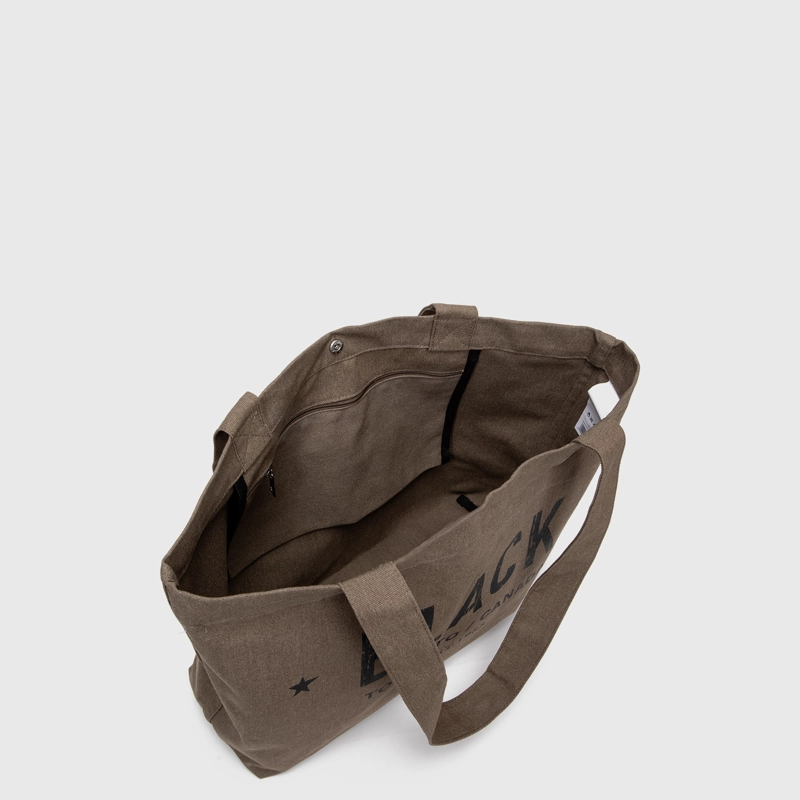 CARTERA TOTE STAR MOKA BLACK BUBBA - 5