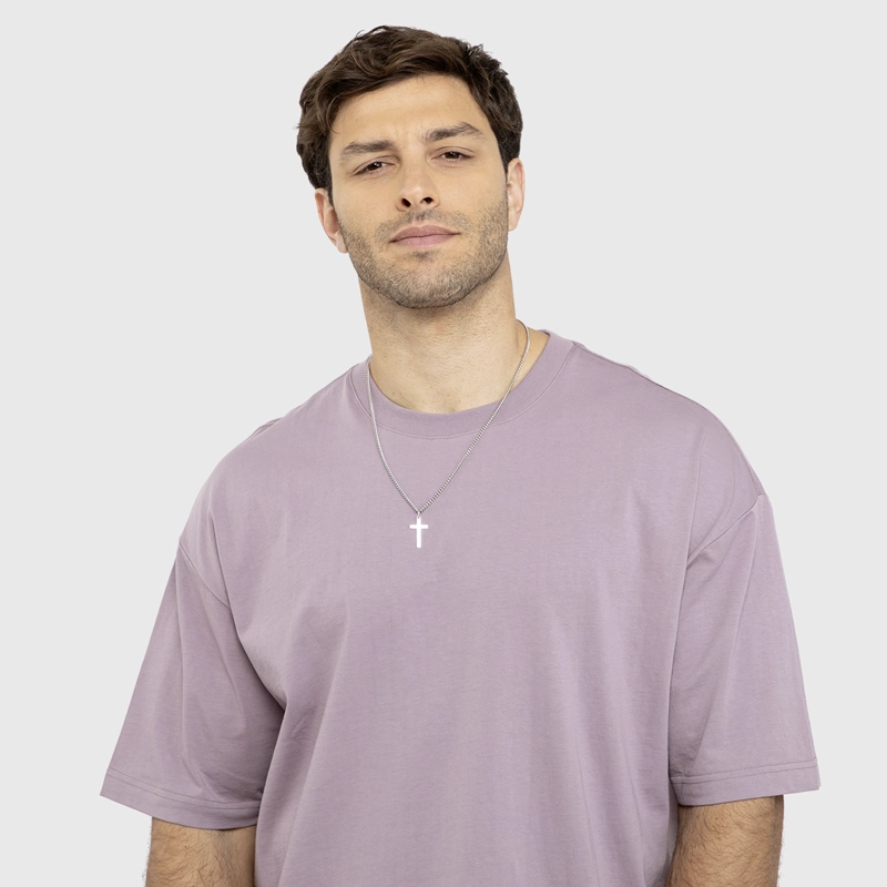 POLERA SOHO STATEMENT ROSE GREY BLACK BUBBA - 4