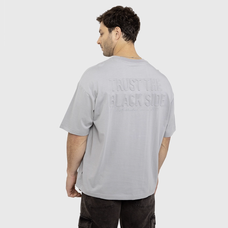 POLERA SOHO STATEMENT STEEL BLACK BUBBA - 2