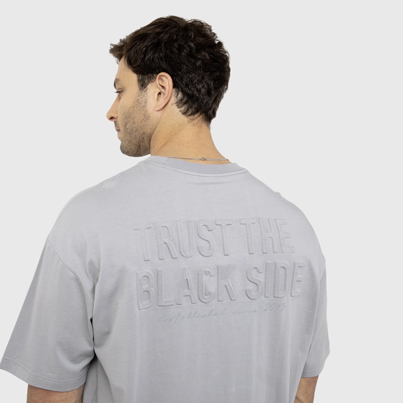POLERA SOHO STATEMENT STEEL BLACK BUBBA - 3